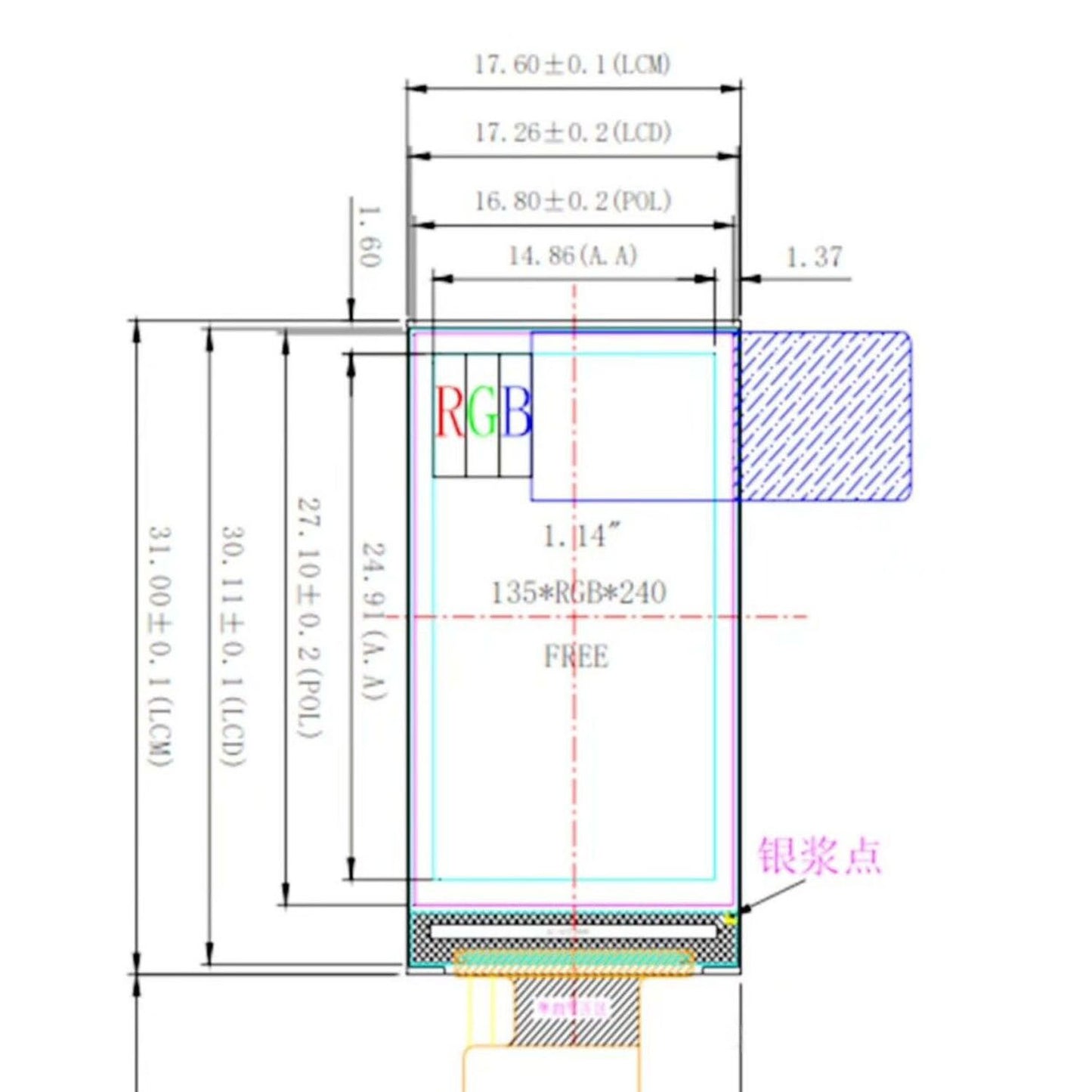 Free Shipping Reverse Driving Image System With Bluetooth For Playing Music For 1/14 Truck Model DIY