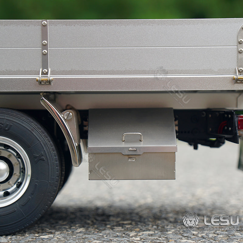 IN STOCK LESU 1/14 VM 6x4 RC Flatbed Truck Model Car TAMIYA Light System
