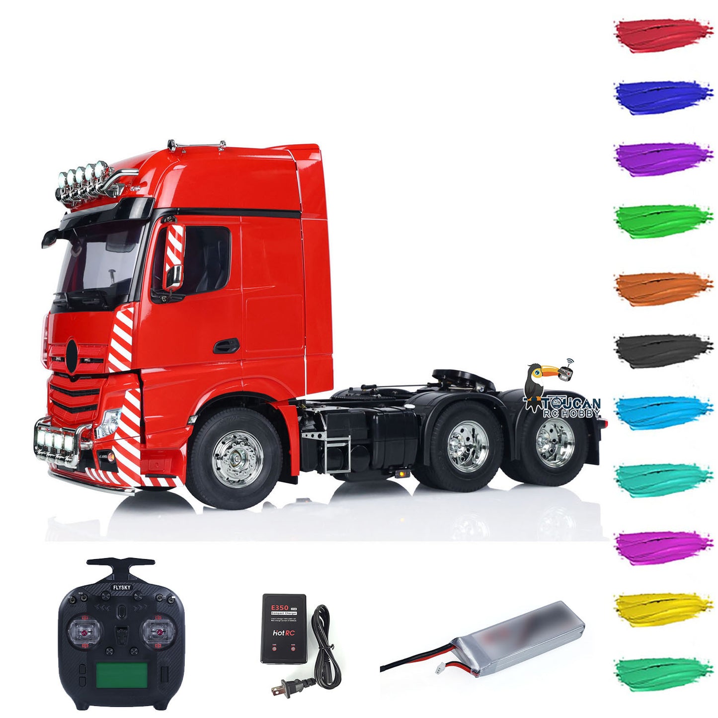 TAMIYA 56348 1/14 3363 6x4 RC Tractor Truck RTR Lorry Car ST8 Radio Battery Toy