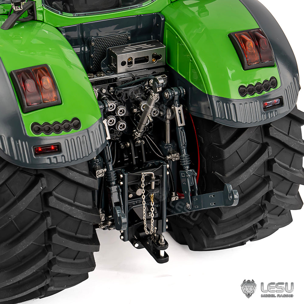 LESU AOUE 1050 4x4 1/14 Hydraulic Metal RC Tractor With Radio Battery Smoke Unit Upgrade Sound System
