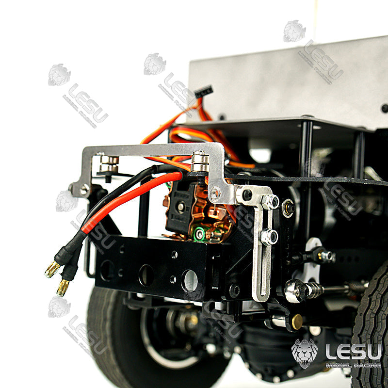 IN STOCK Metal 6*6 Chassis Motor Servo for 1/14 TAMIYA Vol FH16 Tractor Truck Model