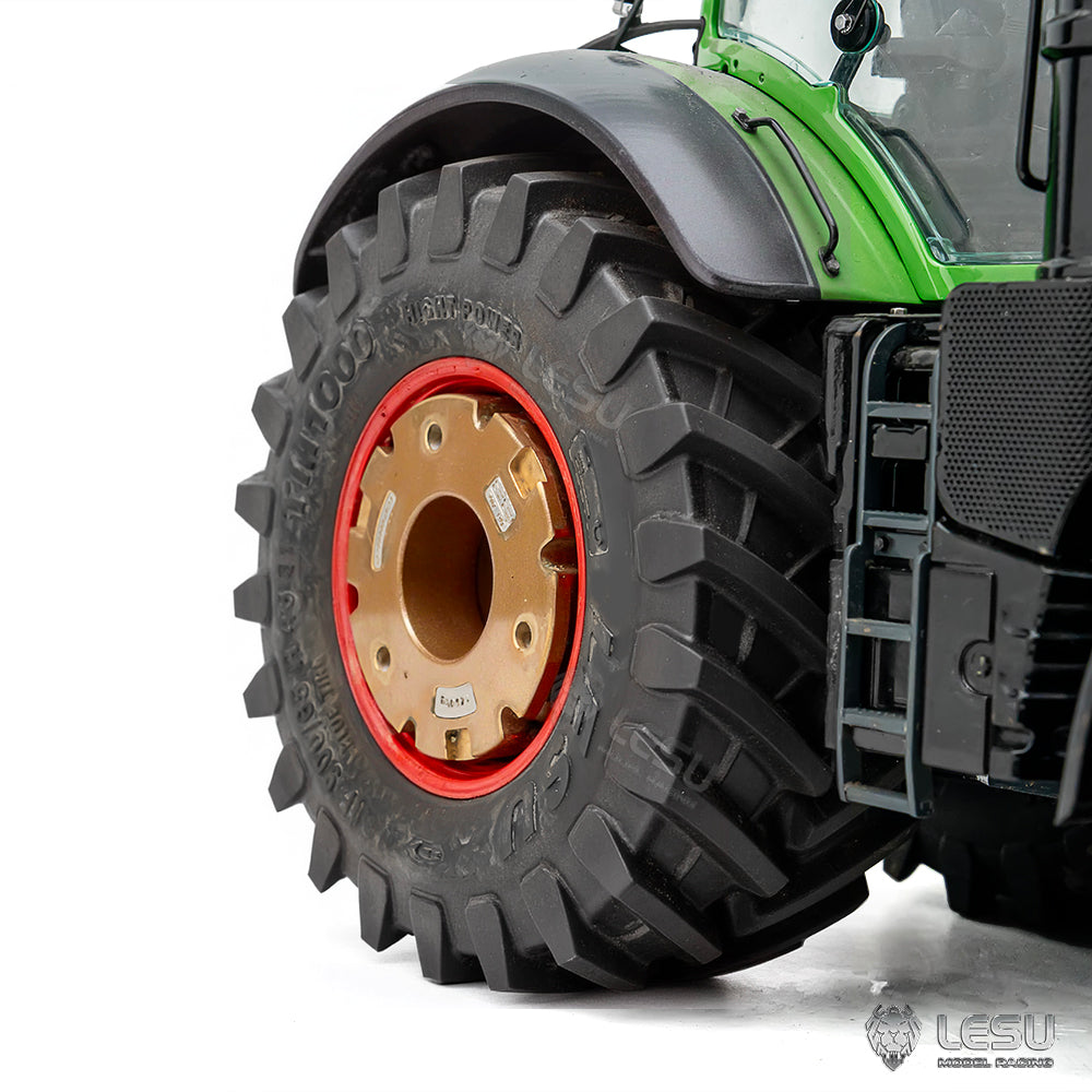 Aluminum Alloy & Brass Front Weight Increasing Module Rear Counterweight for LESU 1/14 Hydraulic RC Tractor AOUE 1050 Farm Truck DIY