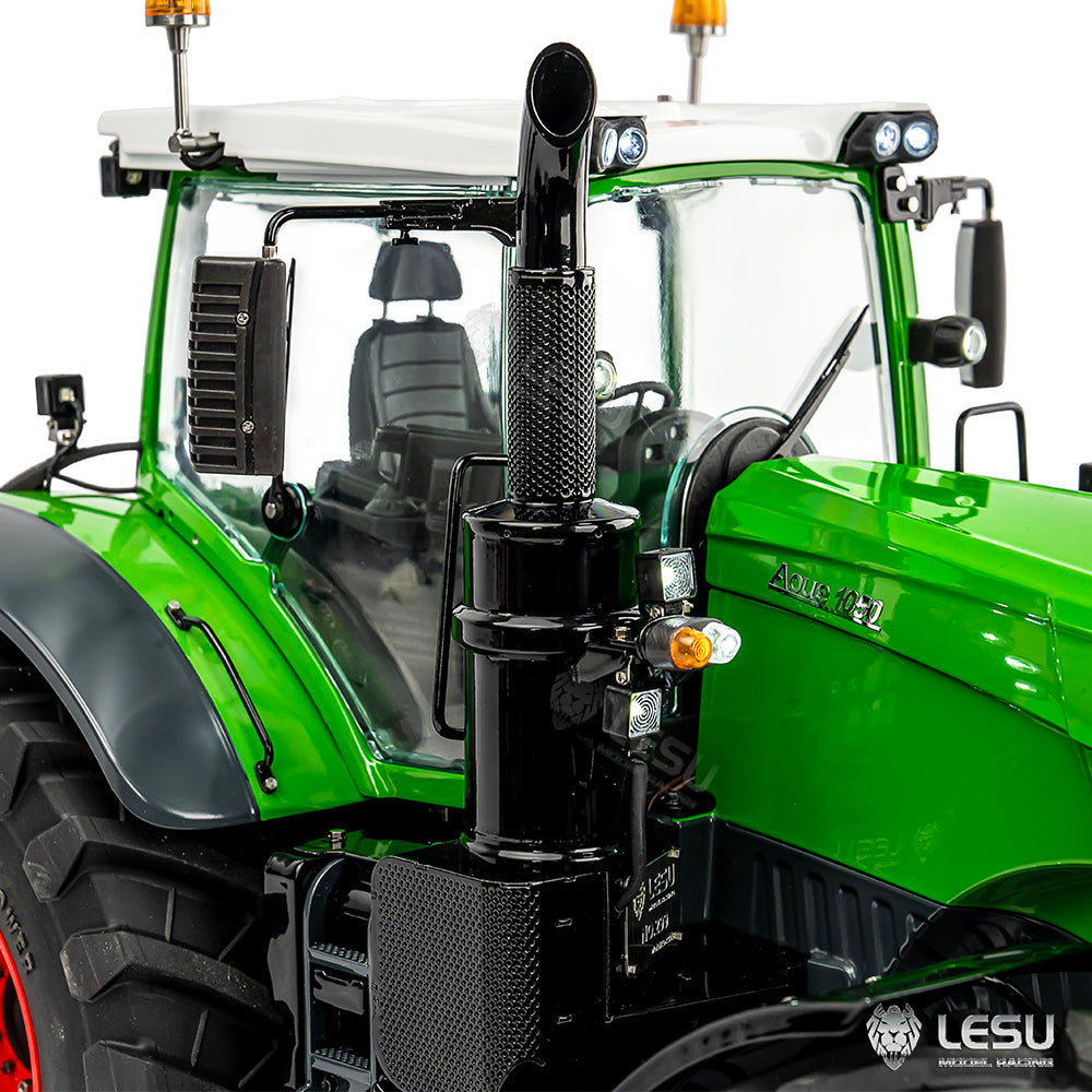 LESU AOUE 1050 4x4 1/14 Hydraulic Metal RC Tractor With Radio Battery Smoke Unit Upgrade Sound System