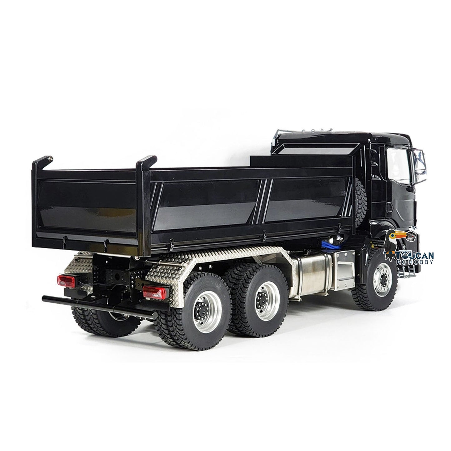 1/14 Hydraulic RC Dumper Trucks Remote Control Tipper Car Metal Cabin Lights