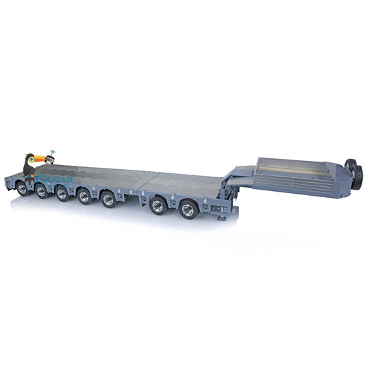Fast Shipping FuryBear 1/14 Broshuis 2+5Axle Metal Heavy Trailer For TAMIYA RC Tractor Truck