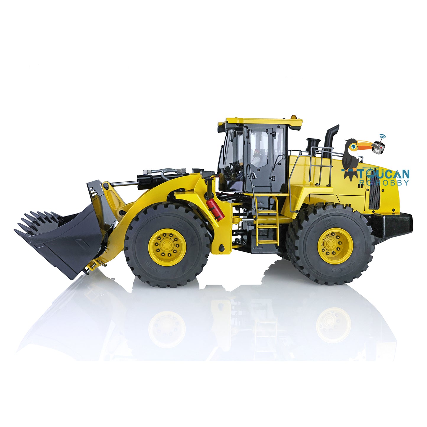 XDRC Metal WA470 1/14 Hydraulic RC Loader Remote Control Trucks 980L PNP Cars Hobby Model Light Sound Sand Bucket
