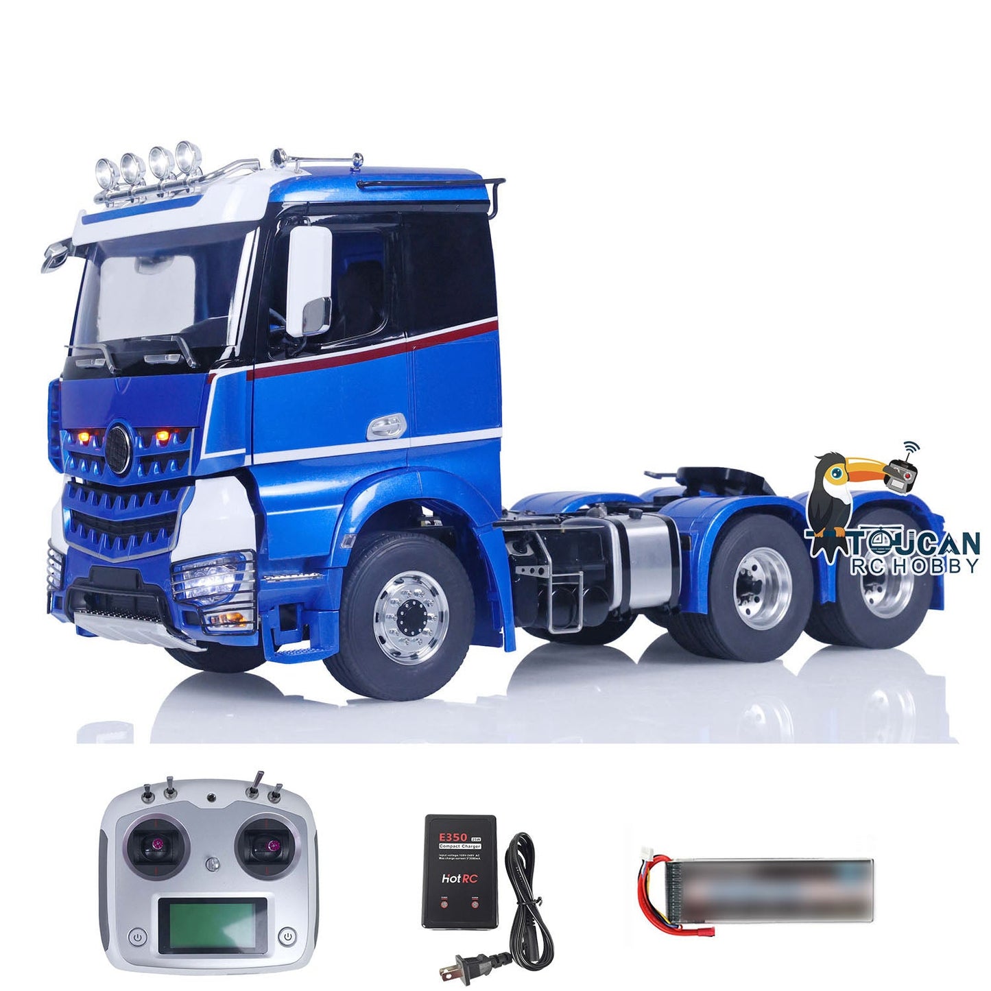 Metal Chassis for LESU 1/14 6x6 RC Tractor Truck Radio Control Electric Car 3363 1851 Various Version Painted Assembled