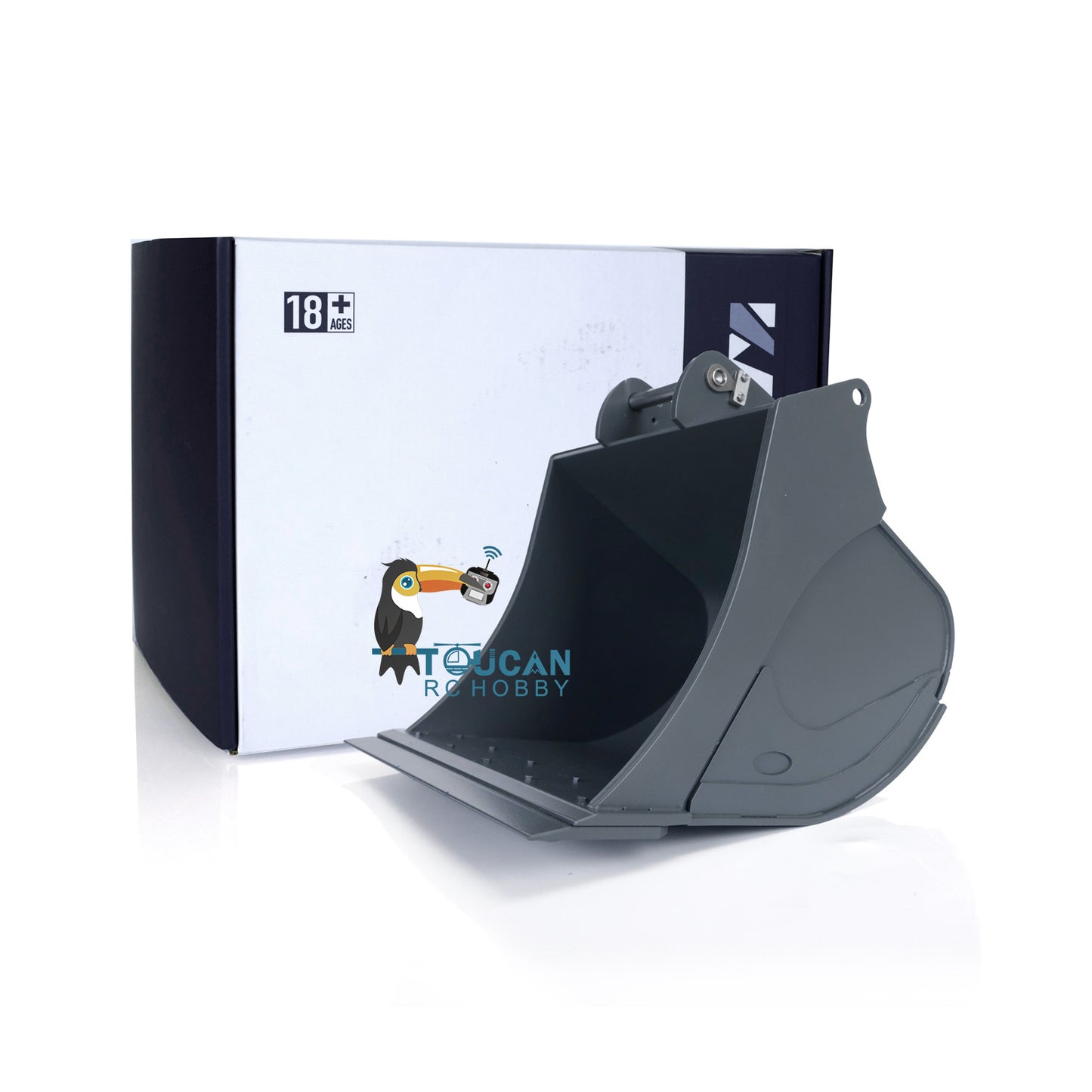 HUINA Kabolite Metal Bucket Guardrail GPS Smoke Unit Ripper Coarse Filter for 1/14 Hydraulic K970 RC Excavator Radio Controlled DIY Models