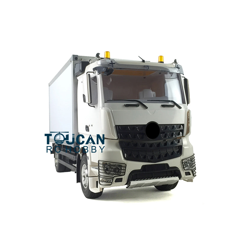US STOCK TOUCAN 1/14 RC 2Axles Delivery Truck KIT Container DIY Tractor Model Motor
