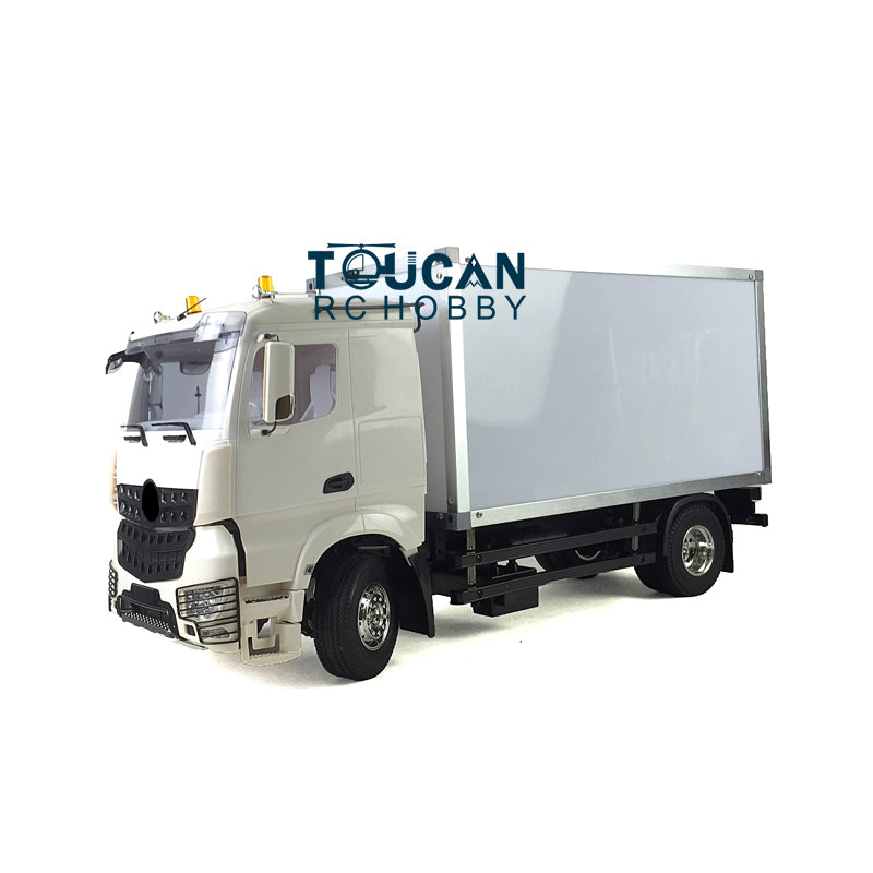 US STOCK 1:14 Container Tractor Scale 2Axles RC Truck KIT Car Radio Control Model W/Motor