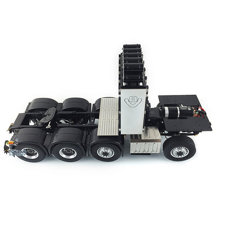 IN STOCK 1/14 LESU 8*8 Metal Chassis RC Truck DIY Mercedes TAMIYA 3363 1851 Tractor Model
