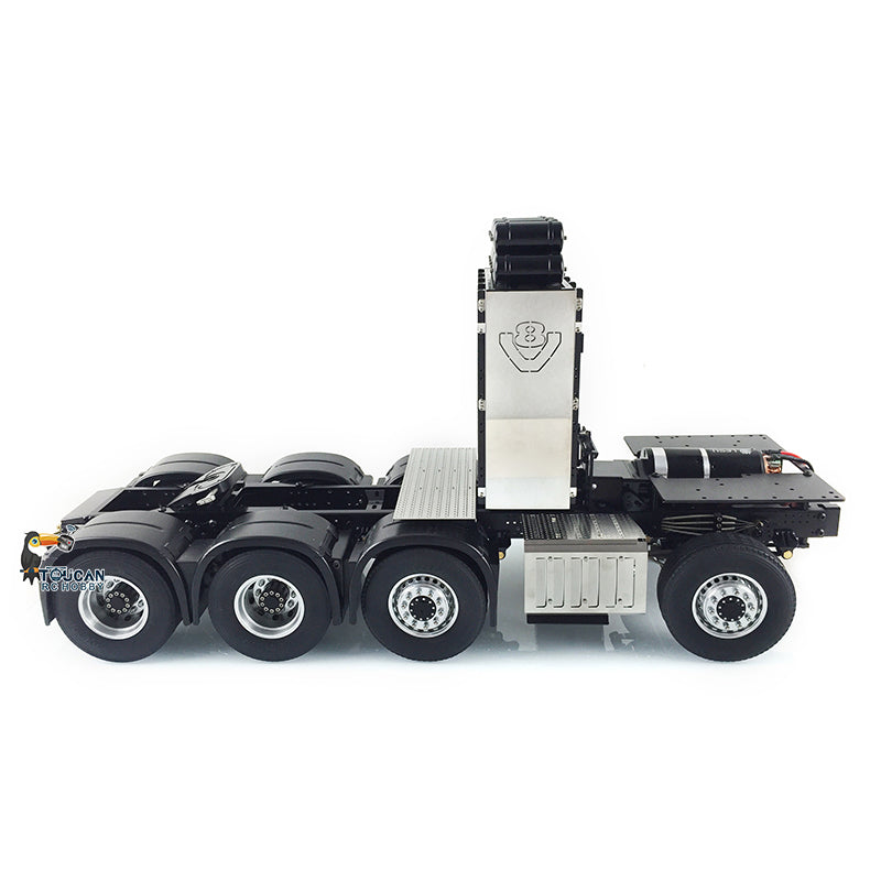IN STOCK 1/14 LESU 8*8 Metal Chassis RC Truck DIY Mercedes TAMIYA 3363 1851 Tractor Model