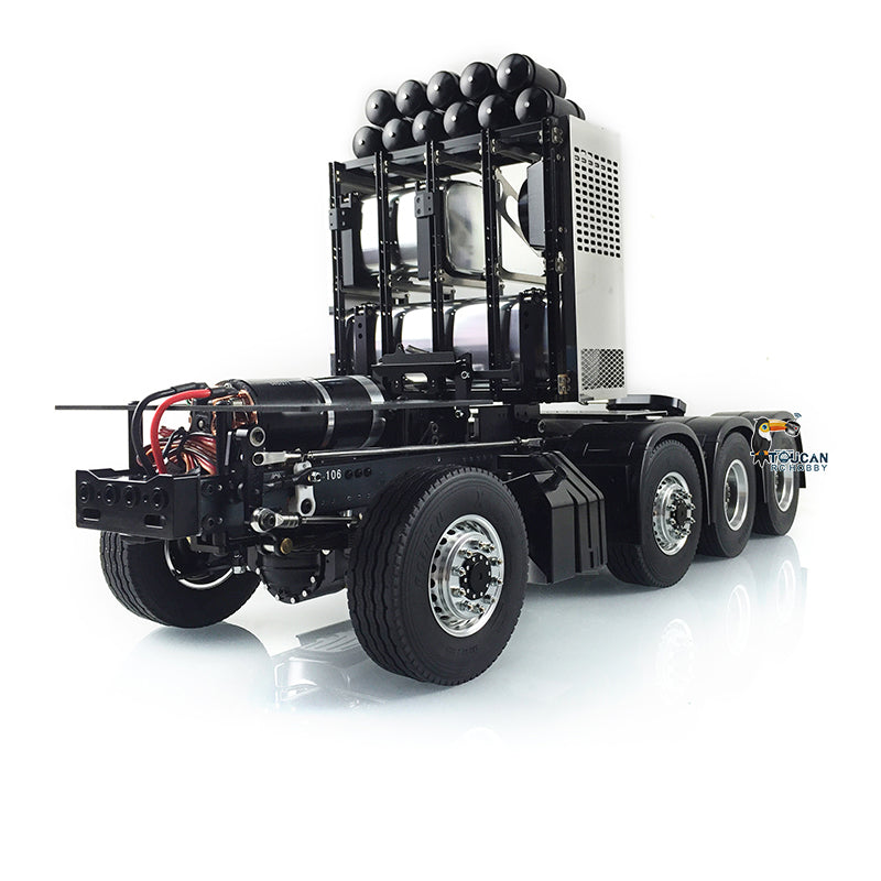 IN STOCK 1/14 LESU 8*8 Metal Chassis RC Truck DIY Mercedes TAMIYA 3363 1851 Tractor Model