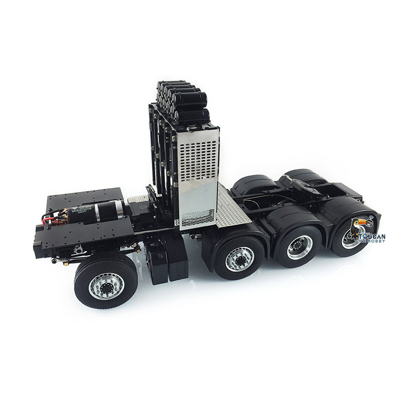 IN STOCK 1/14 LESU 8*8 Metal Chassis RC Truck DIY Mercedes TAMIYA 3363 1851 Tractor Model