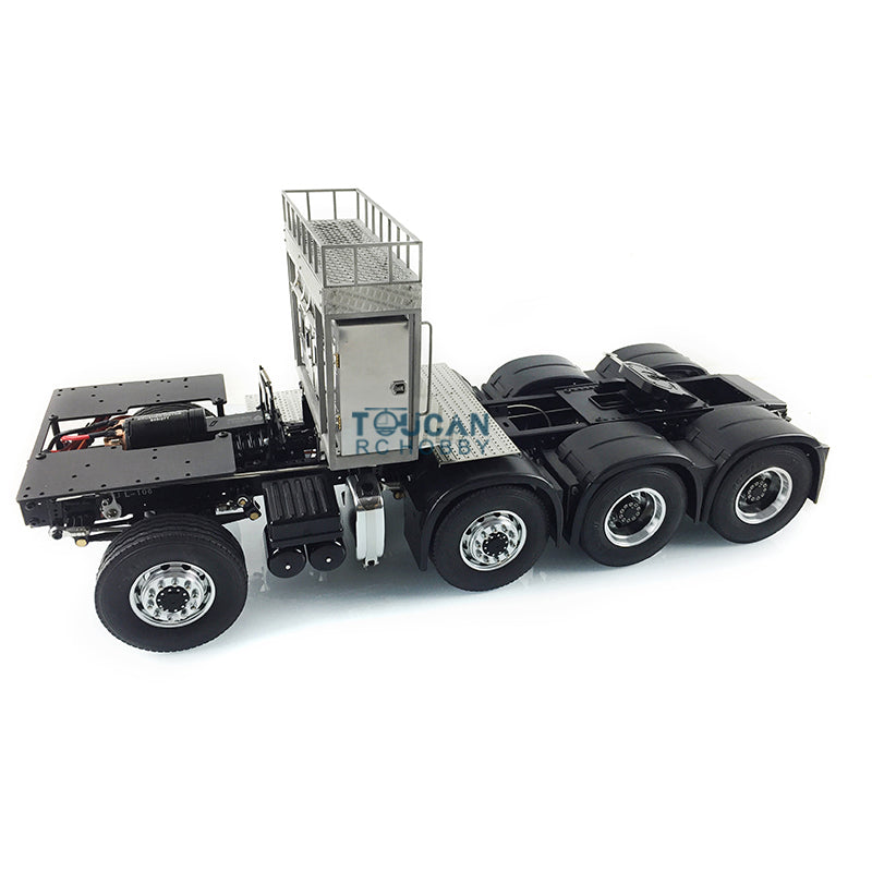 Metal Chassis Assembled LESU 1/14 Scale R620 RC Tractor Truck Remote Controlled Car Equipment Rack SAVOX Servo Motor ESC Simulation Model Electric Cars