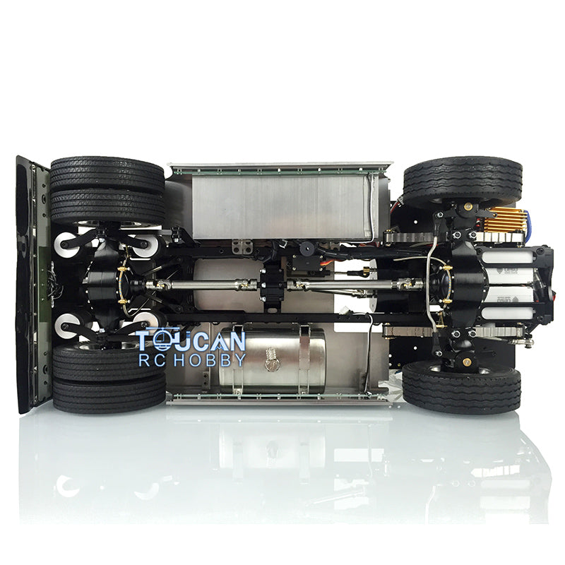 1/14 LESU Metal 4*4 Chassis Hercules Scania Highline Midline Lowline Cabin Set RC Tractor Truck Optional Versions Hobby Model Gift