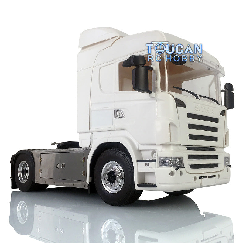 1/14 LESU Metal 4*4 Chassis Hercules Scania Highline Midline Lowline Cabin Set RC Tractor Truck Optional Versions Hobby Model Gift