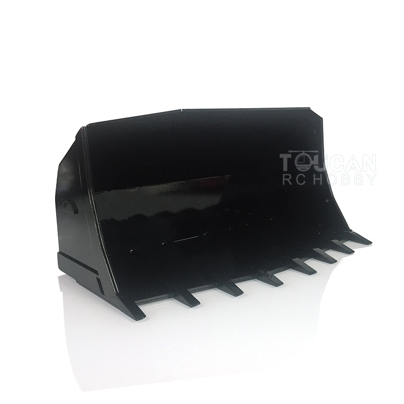 XDRC Metal Fork Sand Bucket for 1/14 WA470 RC Hydraulic Loader Radio Control Car Model 980L DIY Accessories