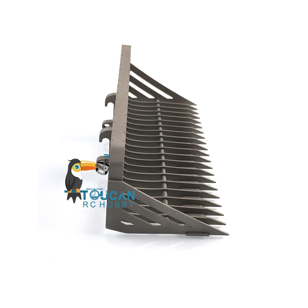 LESU Metal Fork Bucket for 1/14 RC Hydraulic Skid Steer Loader DIY Model