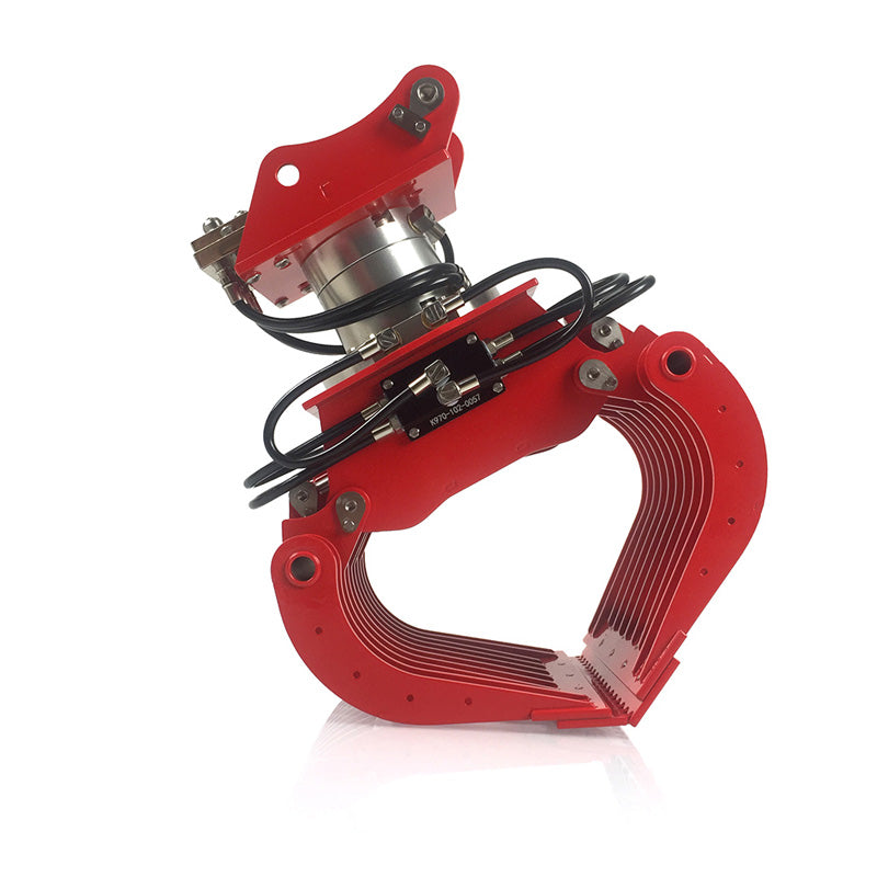 Metal Hydraulic Claw / Shear Attachments Suitable Optional Parts for Upgrading HUINA Kabolite 1/14 K970 Hydraulic RC Excavator Trucks