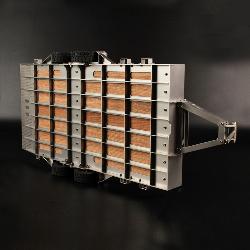 Trailer Plate For 1/14 JDM-165/160 RC Hydraulic Skid-Steer Loader Model Simulation Vehicle Hobby Model DIY Parts