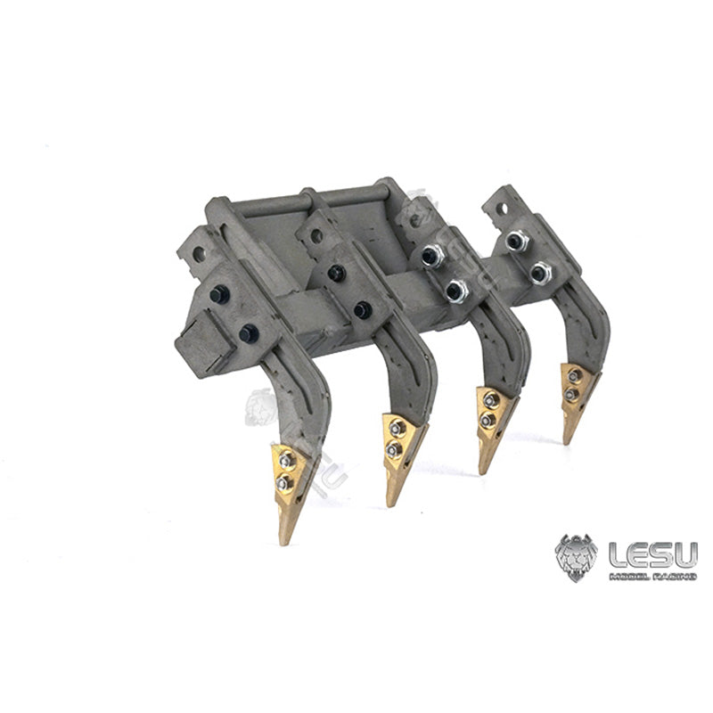 LESU Metal Fork Bucket for 1/14 RC Hydraulic Skid Steer Loader DIY Model