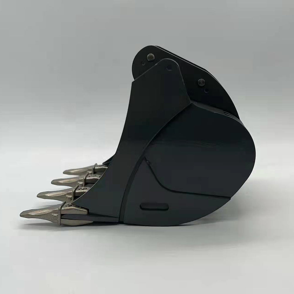 XDRC 1:14 Hydraulic RC Excavator 945 Digger 5CH Valve PL18EV Radio 800*265*240mm Metal Claw Sieve Bucket Curved Ripper Fork DIY