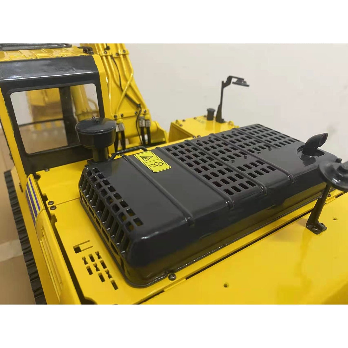Metal 1/12 PC240 RC Hydraulic Excavator JZM Digger Construction Vehicle I6S Remote Controller Receiver Light Sound Assembled Painted