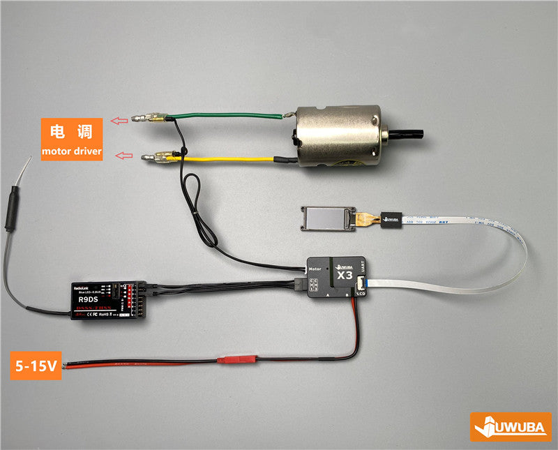 1PC Dashboard LCD screen for 1/14 RC model DIY