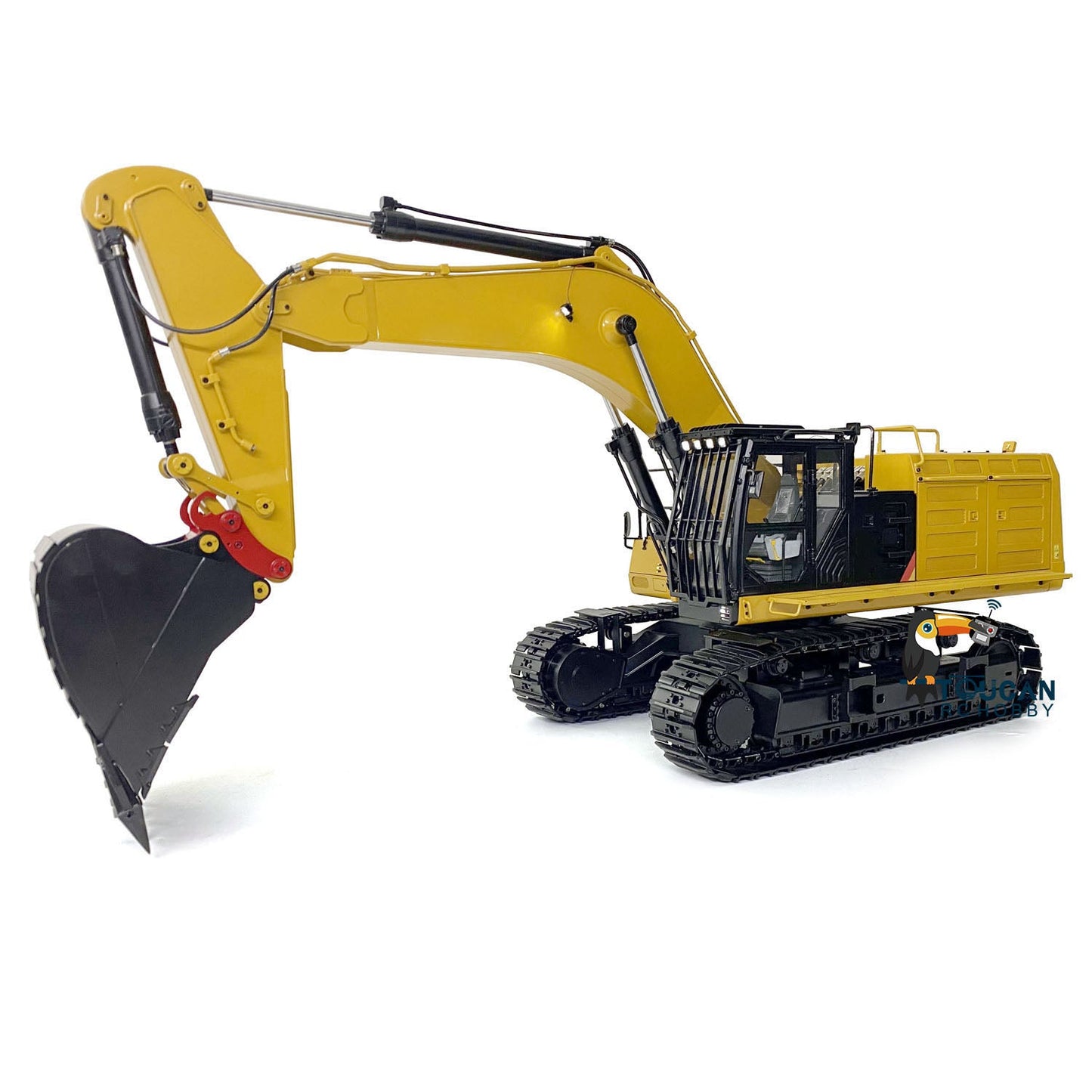 Metal 1/14 374F Hydraulic RC Excavator Remote Control Engineering Vehicles Electric Machine Trucks I6S ESC Motor Servo Hobby Model