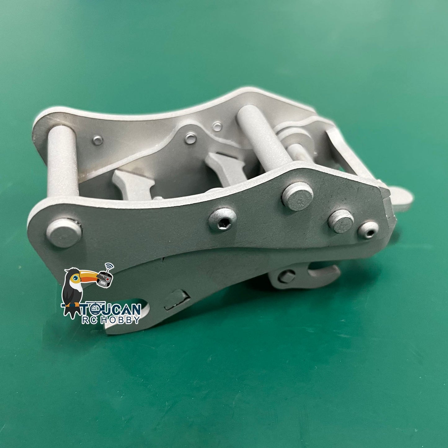 Metal Quick Release Coupler Grille Bucket for 1/12 RC Hydraulic Remote Controlled Excavator Diggers H3 P3 ZX36H PC36