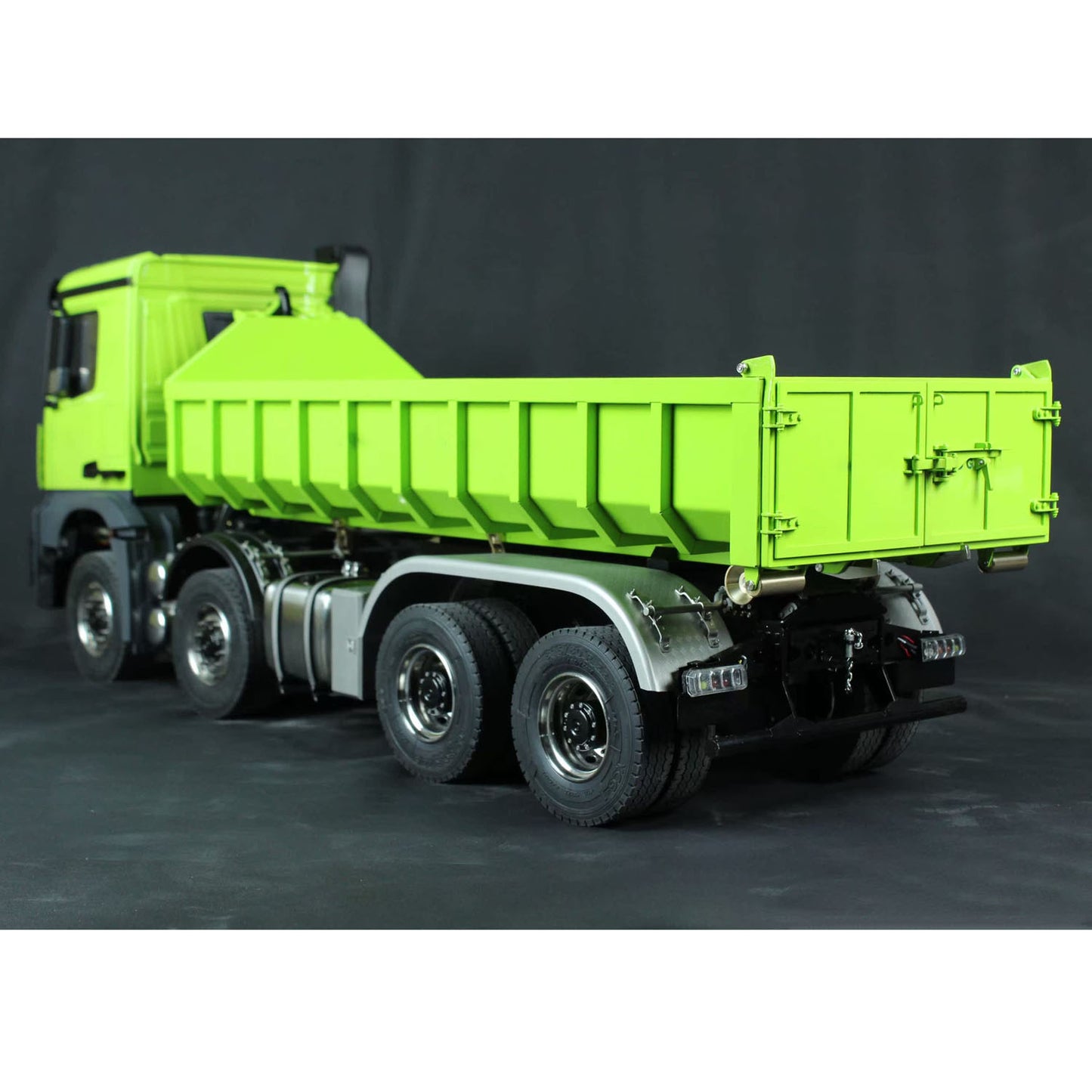 1:14 Metal 8*8 Hydraulic RC Dumper Tipper Radio Controlled Full Dump Truck Car with Standard Bucket 3-speed Transmission