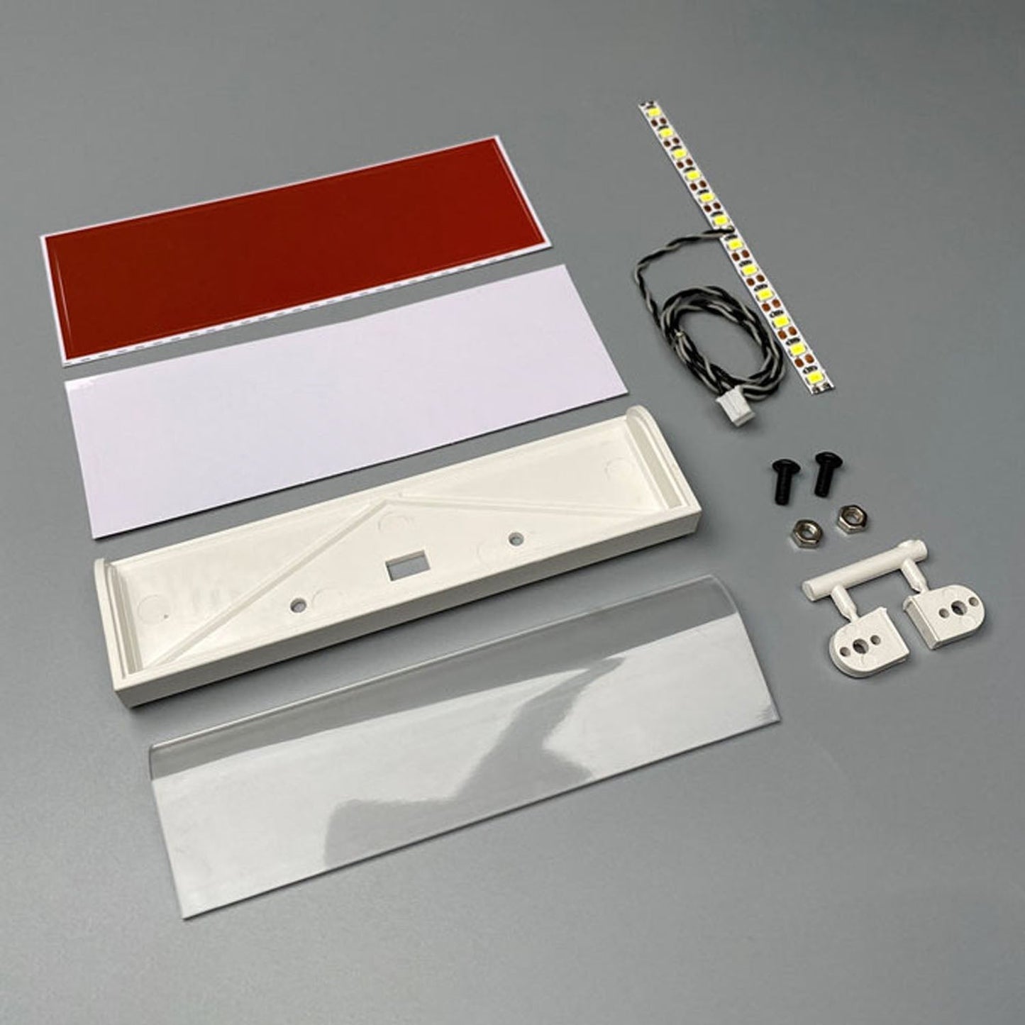 Plastic Light Box 5V for DIY 1/14 Tamiya RC Tractor Truck Radio Control Lorry