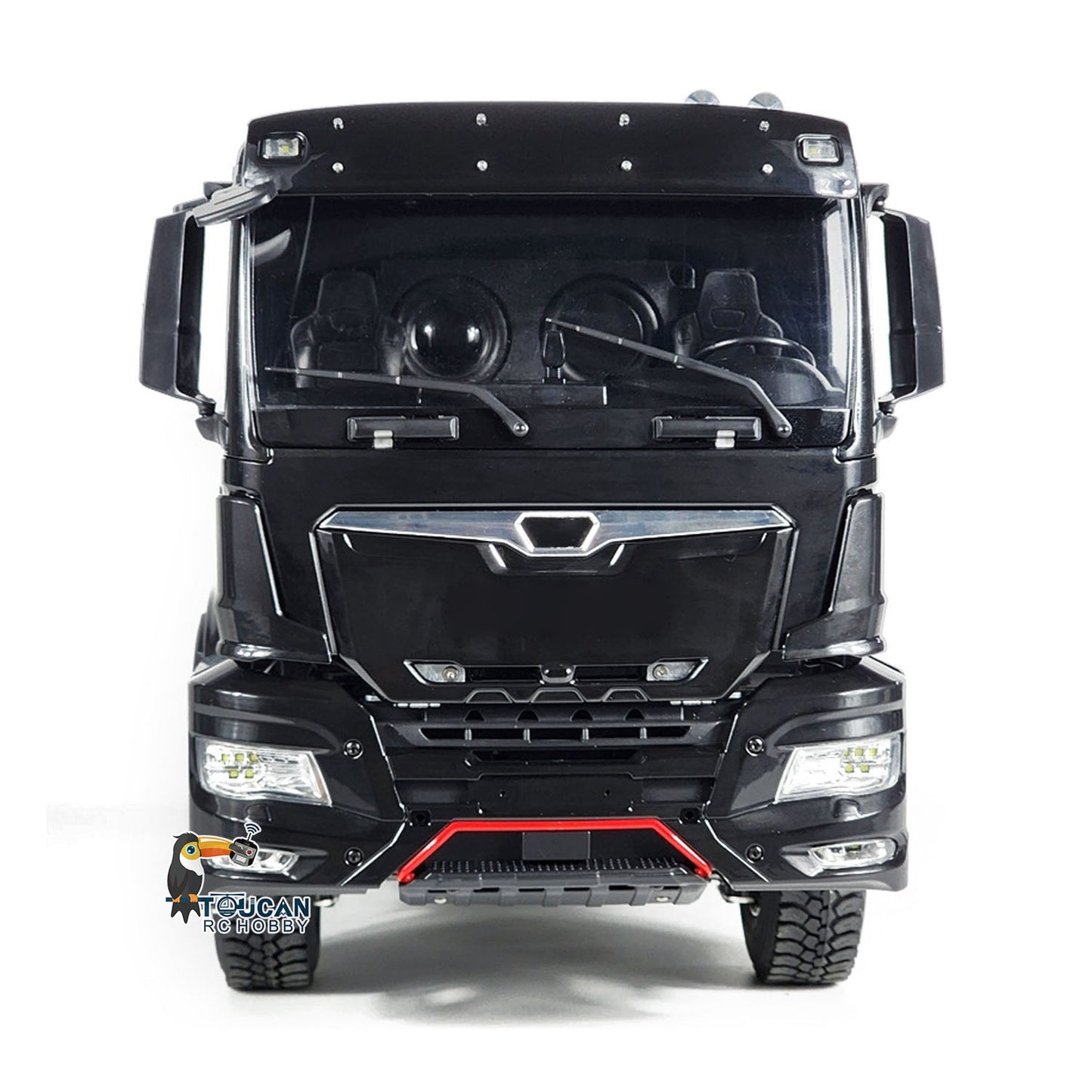 1/14 Hydraulic RC Dumper Trucks Remote Control Tipper Car Metal Cabin Lights