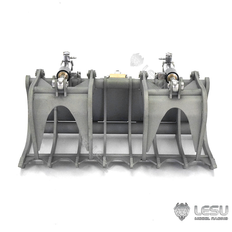 LESU Metal Fork Bucket for 1/14 RC Hydraulic Skid Steer Loader DIY Model