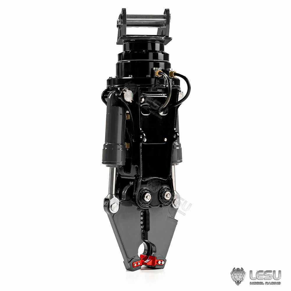 Metal Hydraulic Tongs DIY Shear for LESU LR960 1/14 RC Demolition Excavator Heavy Machine B0027 B0028 DIY Construction Vehicle