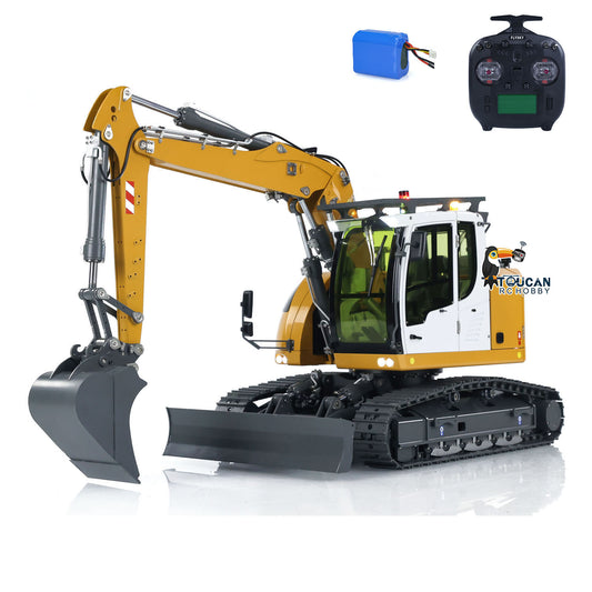 CUT 1/14 Scale 914 5-ways RC Hydraulic Excavator RTR with Light System Sound System