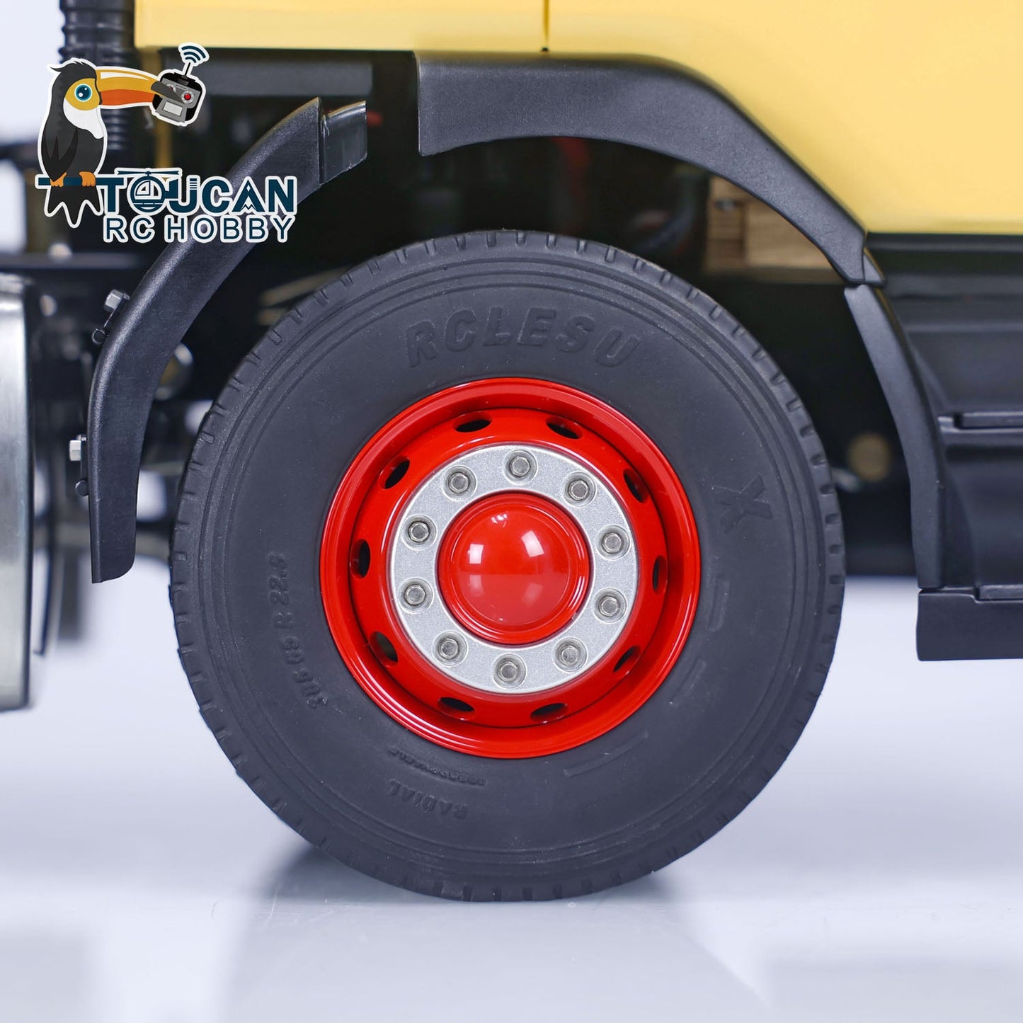 Second-Hand 99%New 6x6 1/14 RC Tractor Truck LESU RTR Remote Control Car Metal Chassis Sound Lights