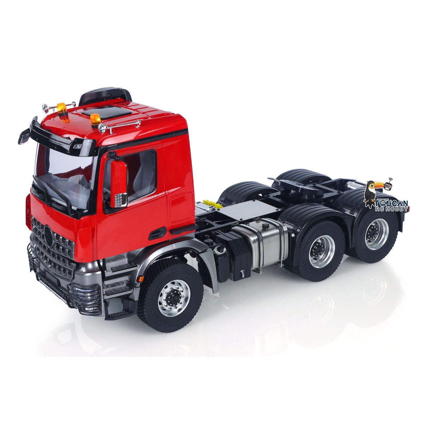 6X6 1/14 Radio Controlled Lorry Car RC Tractor Truck Model Battery RTR NO Lock Differential Axles 2Speed for TAMIYA Semi Trailer