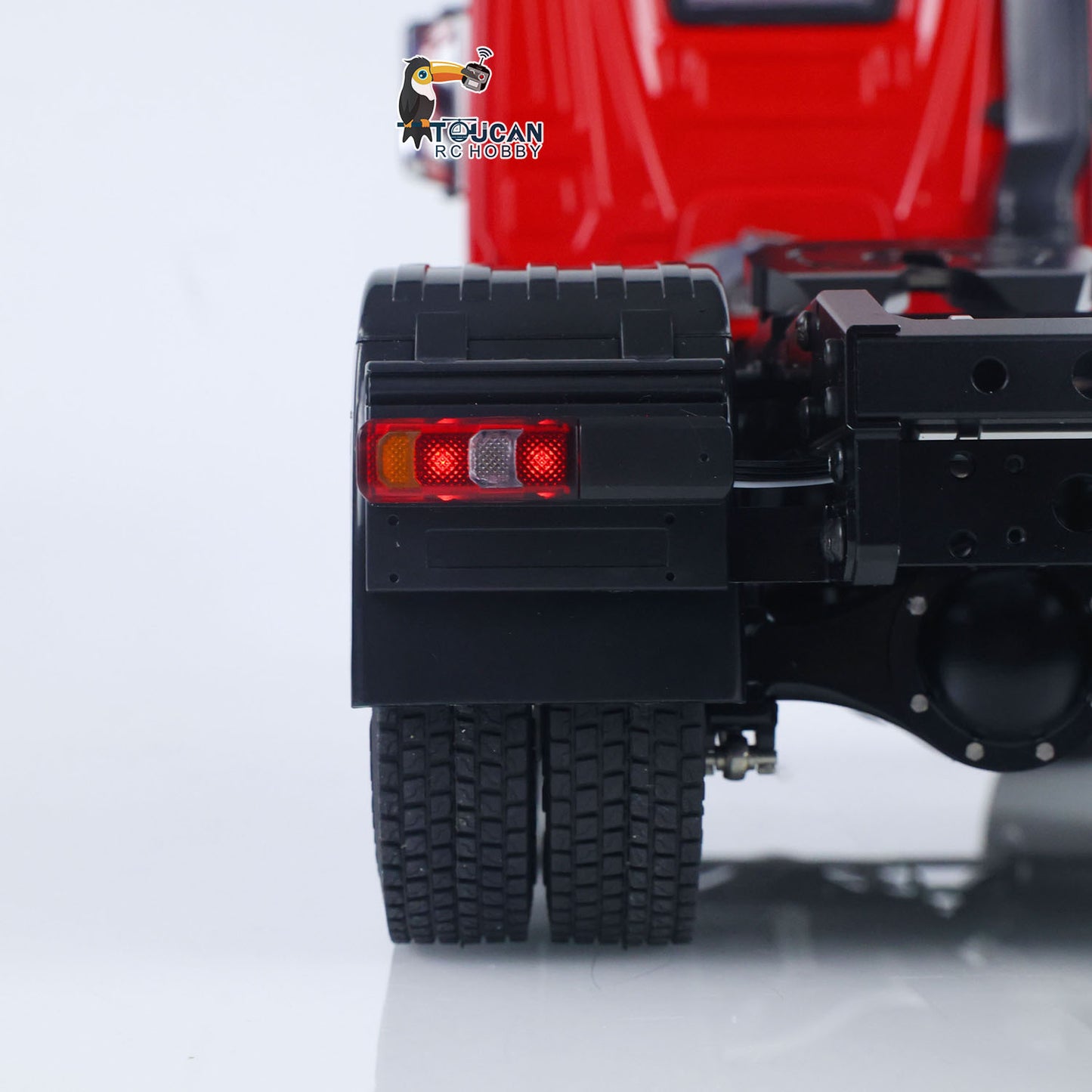 6X6 1/14 Radio Controlled Lorry Car RC Tractor Truck Model Battery RTR NO Lock Differential Axles 2Speed for TAMIYA Semi Trailer