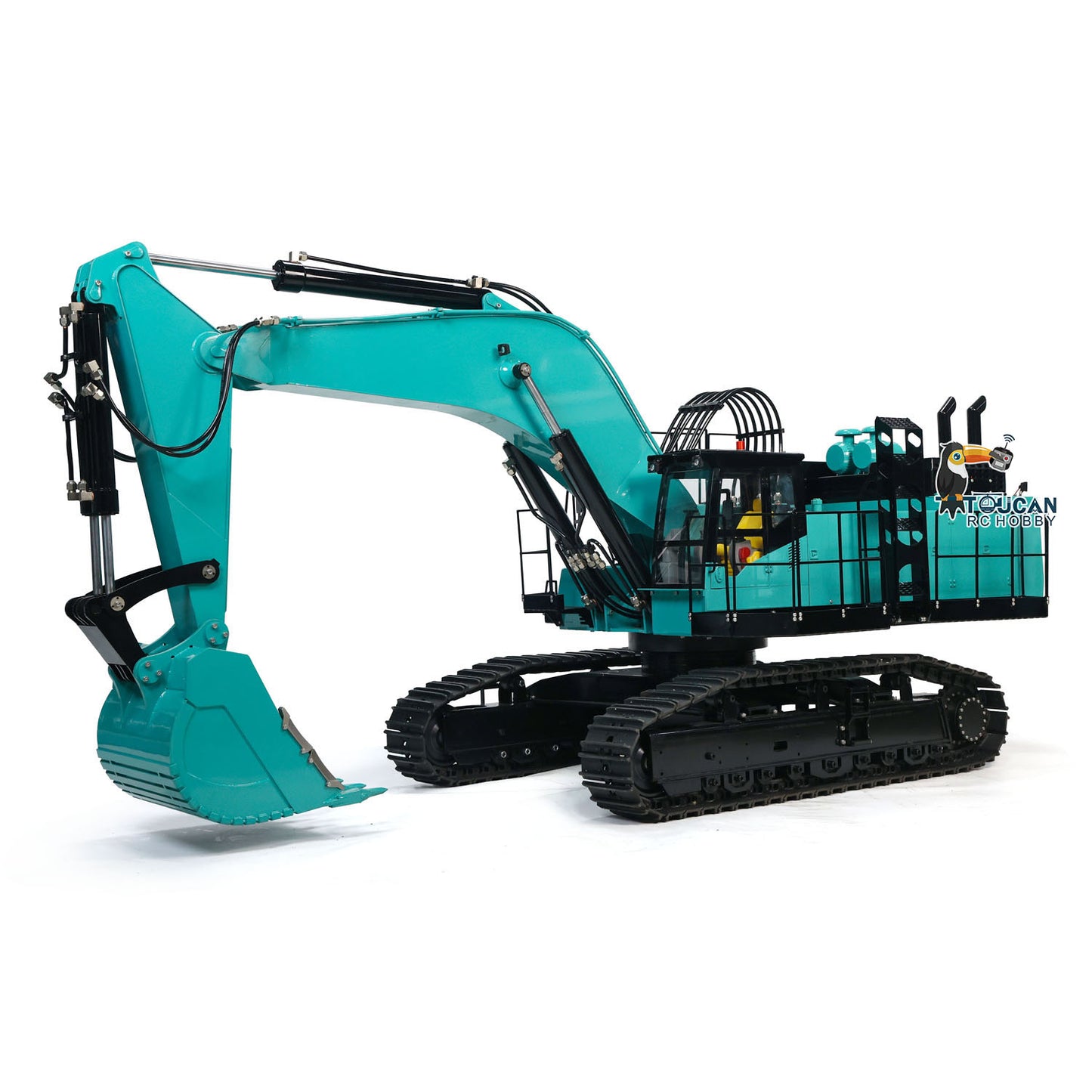 RC Hydraulic Excavator 1/8 Scale PC1250 Metal Heavy Duty Construction Vehicle