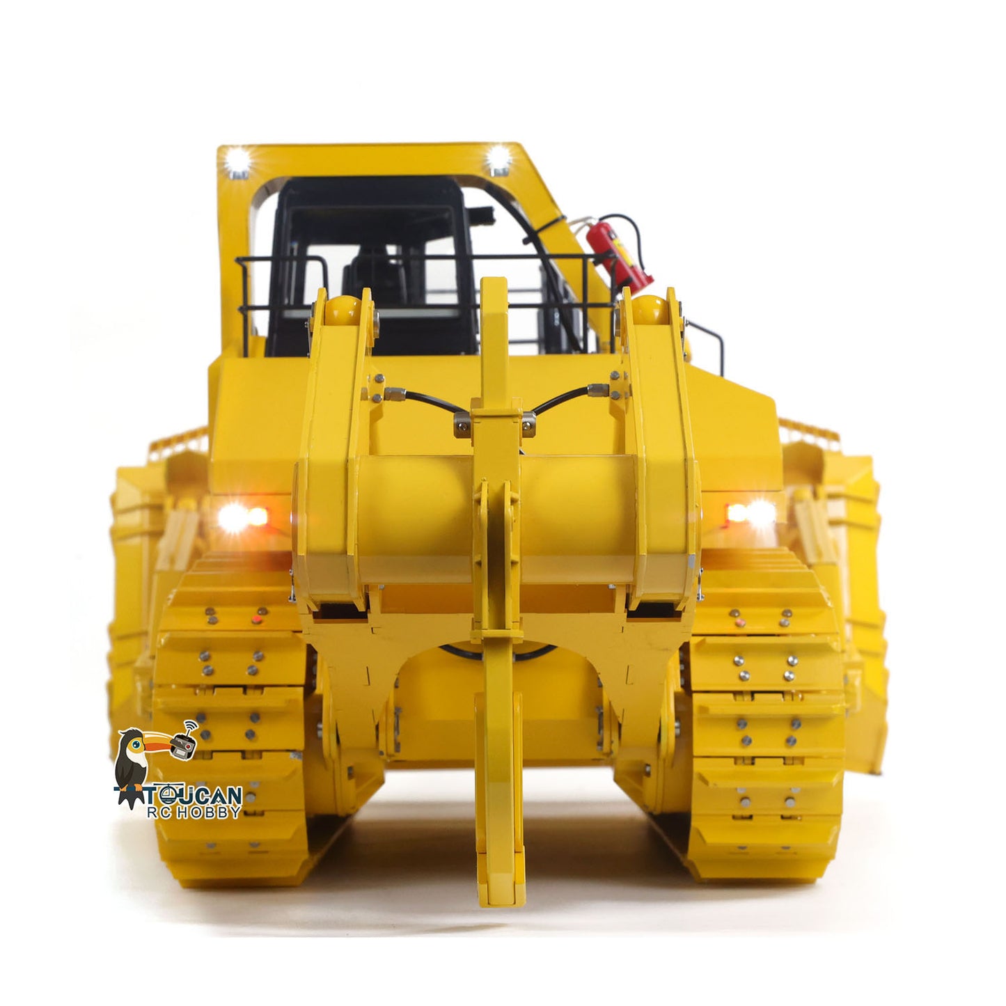 JDMODEL Metal 1/14 RC Hydraulic Bulldozer 575 Heavy Machine Huge Dozer Model Frsky X14 Radio System