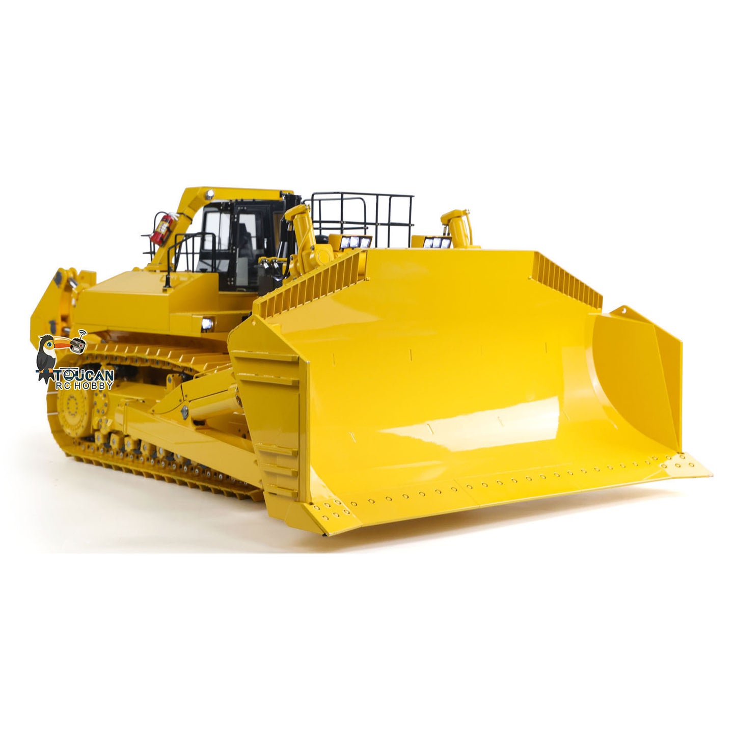 JDMODEL Metal 1/14 RC Hydraulic Bulldozer 575 Heavy Machine Huge Dozer Model Frsky X14 Radio System