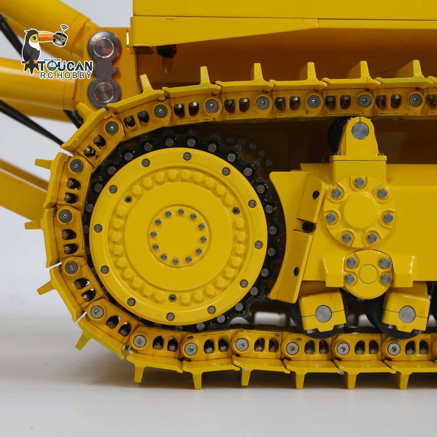 JDMODEL Metal 1/14 RC Hydraulic Bulldozer 575 Heavy Machine Huge Dozer Model Frsky X14 Radio System