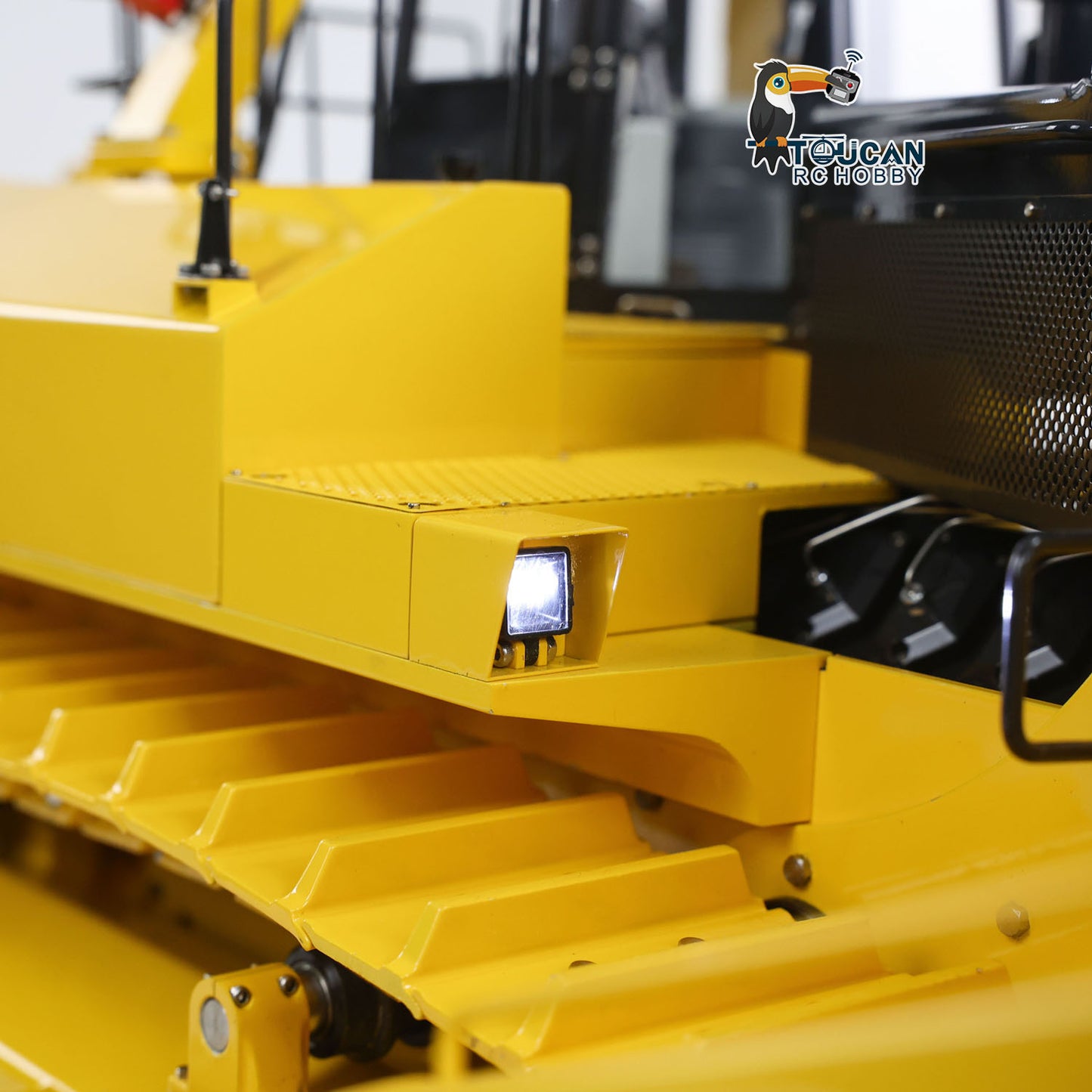JDMODEL Metal 1/14 RC Hydraulic Bulldozer 575 Heavy Machine Huge Dozer Model Frsky X14 Radio System
