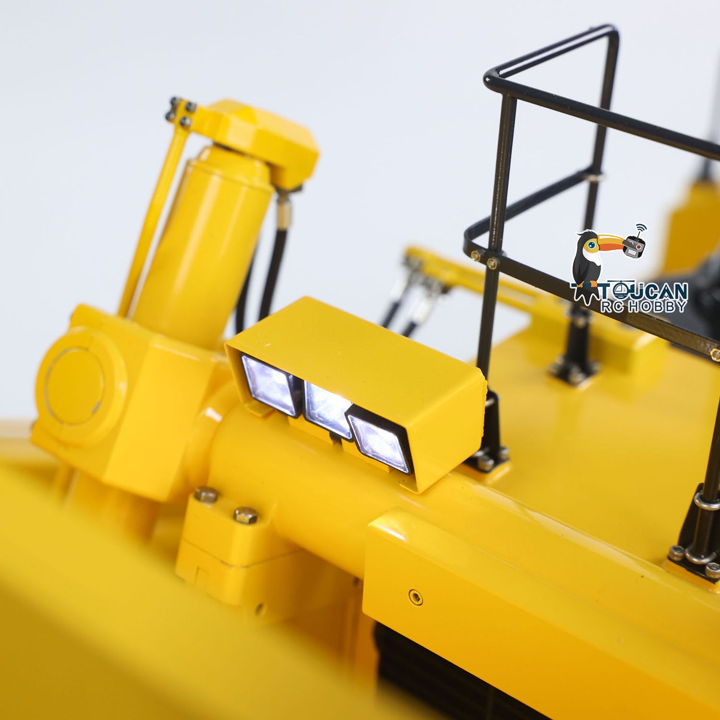 JDMODEL Metal 1/14 RC Hydraulic Bulldozer 575 Heavy Machine Huge Dozer Model Frsky X14 Radio System