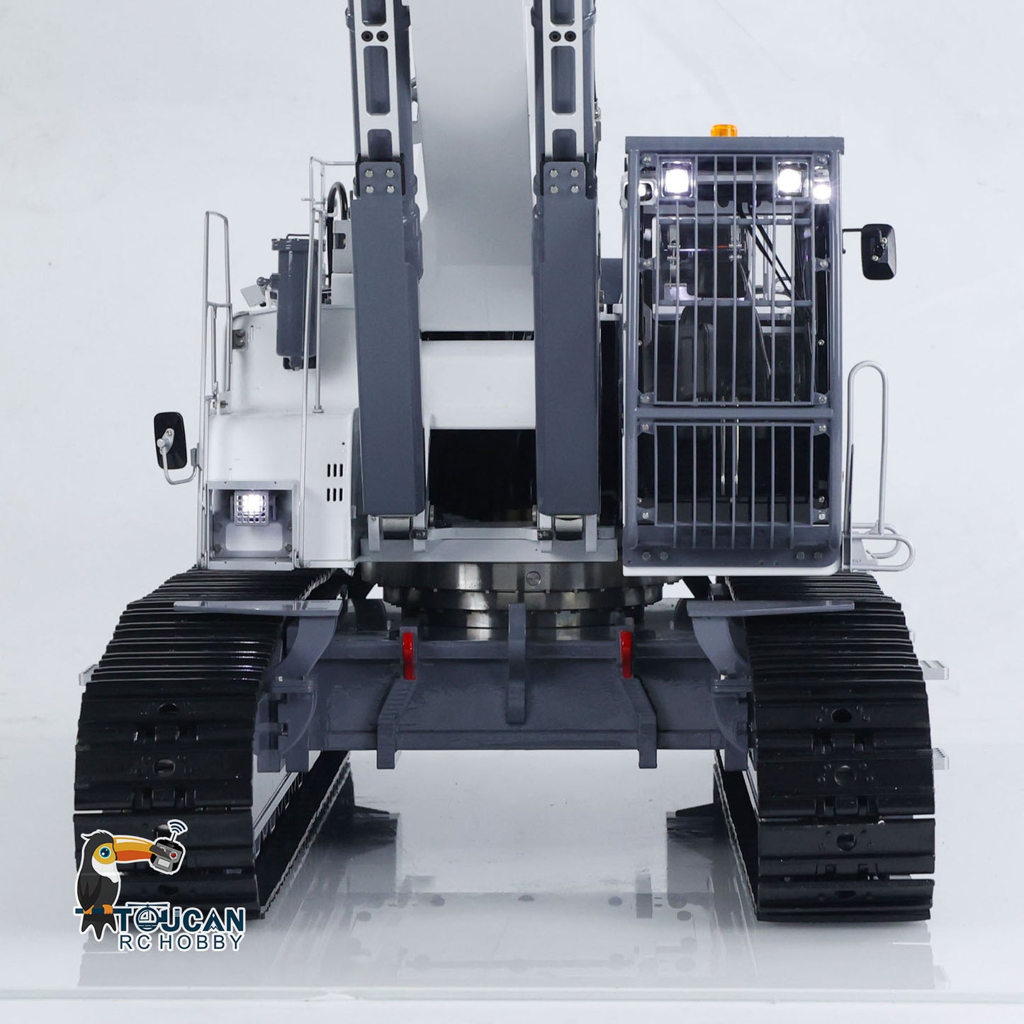 Heavy Machine 1/14 RC Full Hydraulic Excavator LESU LR960 Construction Digger