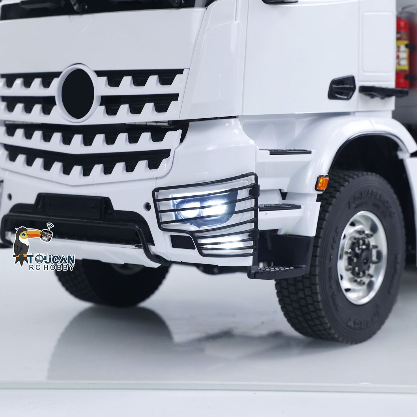 2Speed 3348 Metal Chassis 1/14 RTR RC Hydraulic Dumper Remote Control Tipper Model NO Lock Differential Axle Light Sound Battery