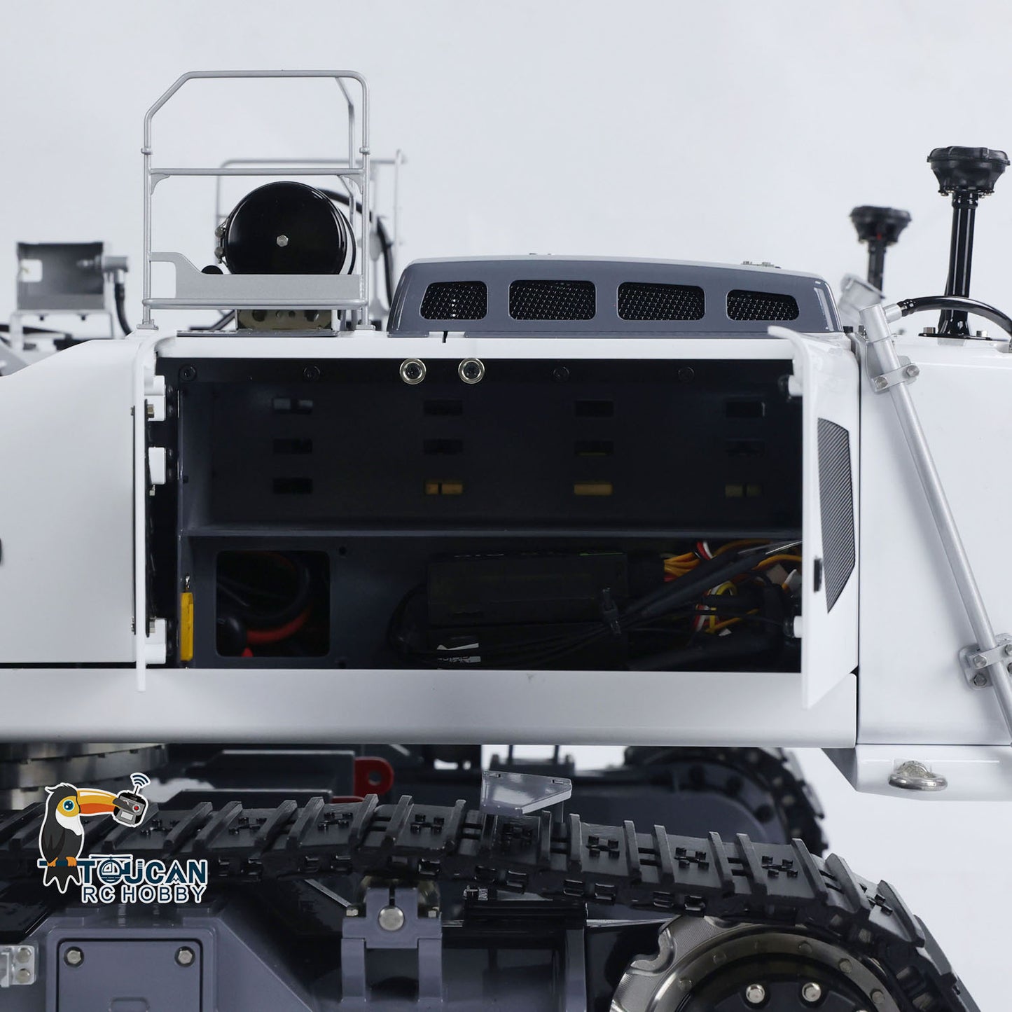 Heavy Machine 1/14 RC Full Hydraulic Excavator LESU LR960 Construction Digger