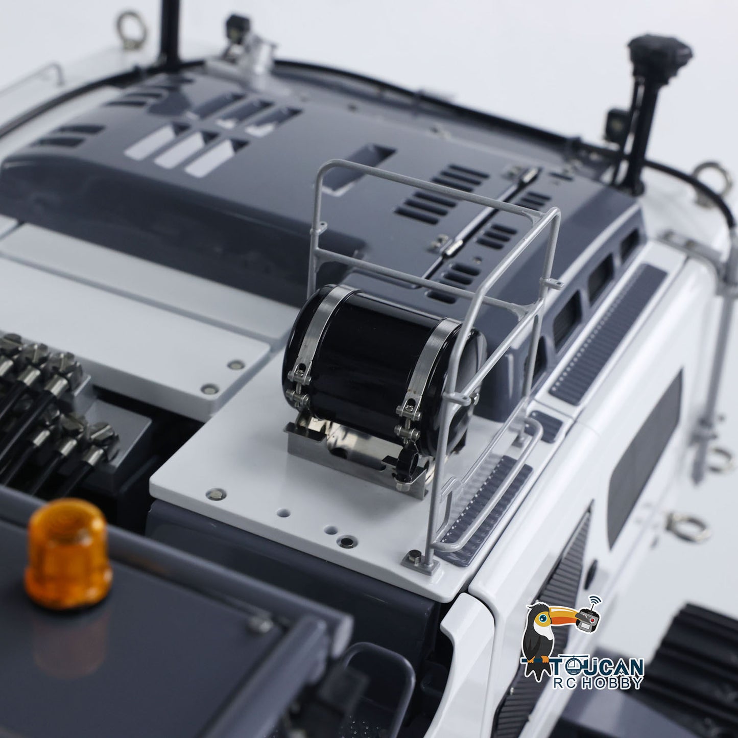 Heavy Machine 1/14 RC Full Hydraulic Excavator LESU LR960 Construction Digger